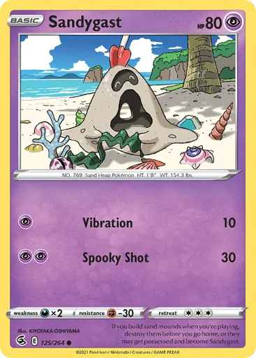 Sandygast 125/264 Fusion Strike