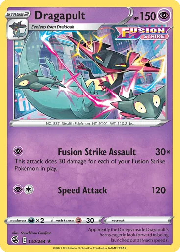 Dragapult 130/264 Fusion Strike