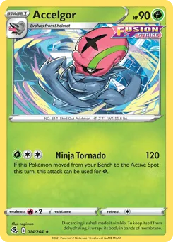 Accelgor 014/264 Fusion Strike