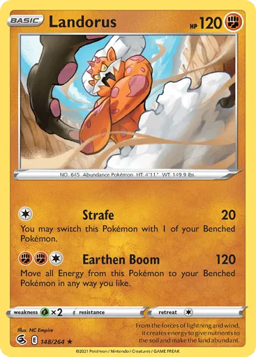 Landorus 148/264 Fusion Strike