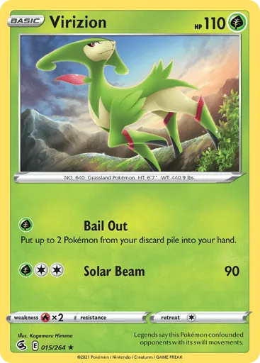 Virizion 015/264 Fusion Strike