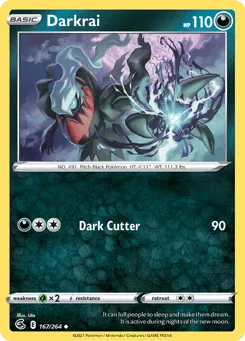 Darkrai 167/264 Fusion Strike