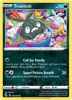 Trubbish 168/264 Fusion Strike