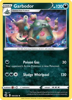 Garbodor 169/264 Fusion Strike