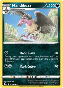Mandibuzz 173/264 Fusion Strike