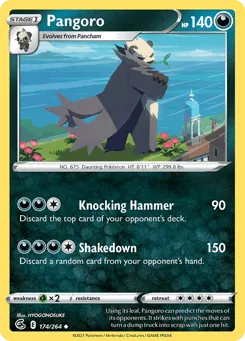 Pangoro 174/264 Fusion Strike