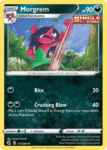 Morgrem 177/264 Fusion Strike