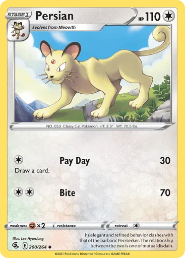 Persian 200/264 Fusion Strike