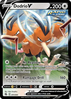 Dodrio V 201/264 Fusion Strike