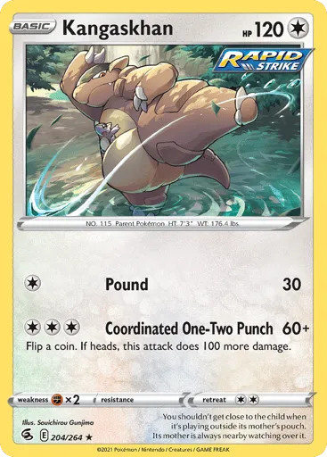 Kangaskhan 204/264 Fusion Strike