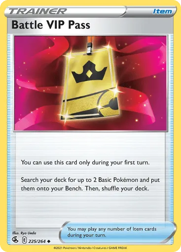 Battle VIP Pass 225/264 Fusion Strike
