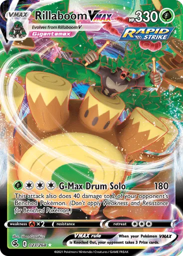 Rillaboom VMAX 023/264 Fusion Strike