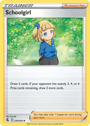 Schoolgirl 239/264 Fusion Strike