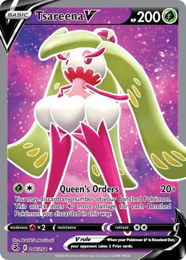 Tsareena V 246/264 Fusion Strike