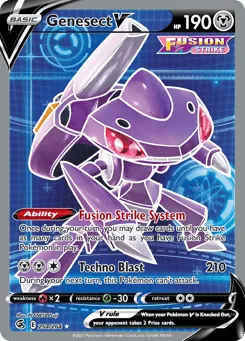 Genesect V 254/264 Fusion Strike