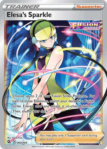 Elesa's Sparkle 260/264 Fusion Strike