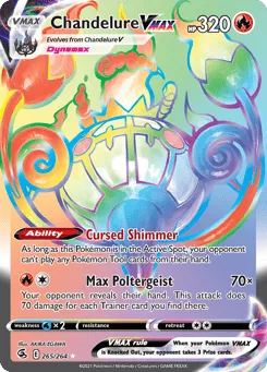Chandelure VMAX 265/264 Fusion Strike