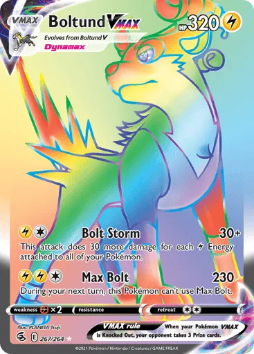 Boltund VMAX 267/264 Fusion Strike