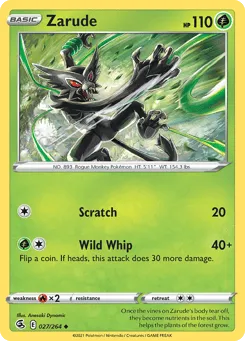 Zarude 027/264 Fusion Strike