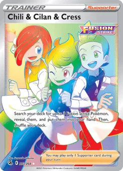 Chili & Cilan & Cress 273/264 Fusion Strike