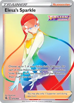 Elesa's Sparkle 275/264 Fusion Strike