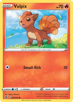 Vulpix 029/264 Fusion Strike