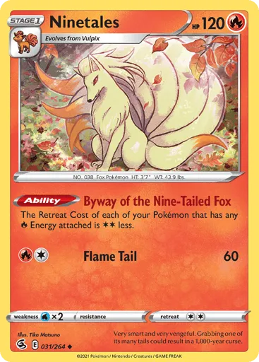 Ninetales 031/264 Fusion Strike