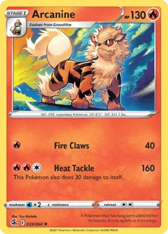 Arcanine 033/264 Fusion Strike
