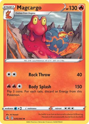Magcargo 035/264 Fusion Strike
