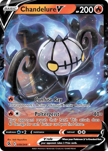 Chandelure V 039/264 Fusion Strike