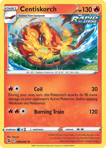 Centiskorch 048/264 Fusion Strike