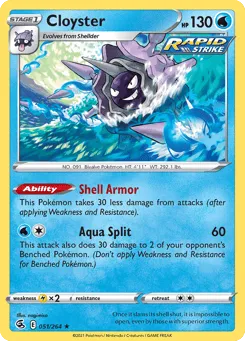 Cloyster 051/264 Fusion Strike