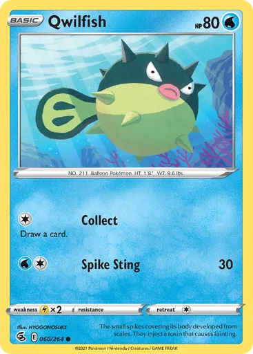 Qwilfish 060/264 Fusion Strike