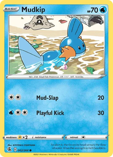 Mudkip 062/264 Fusion Strike