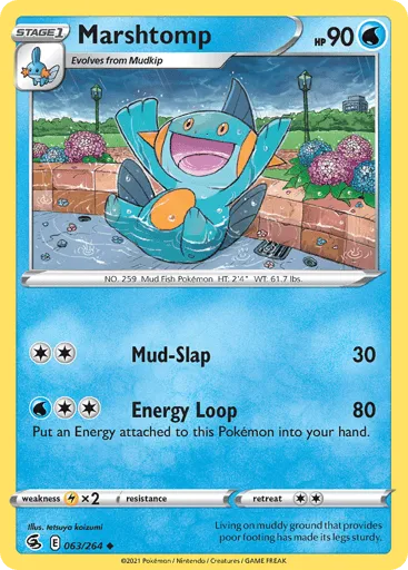 Marshtomp 063/264 Fusion Strike