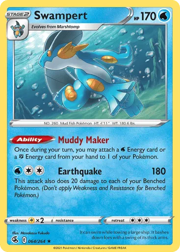 Swampert 064/264 Fusion Strike