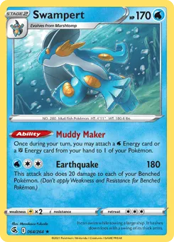 Swampert 064/264 Fusion Strike