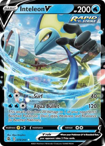 Inteleon V 078/264 Fusion Strike