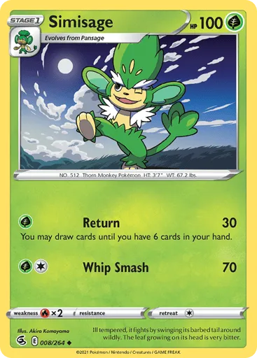 Simisage 008/264 Fusion Strike