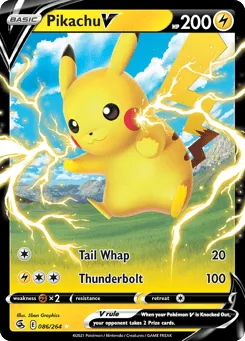 Pikachu V 086/264 Fusion Strike