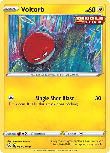 Voltorb 087/264 Fusion Strike