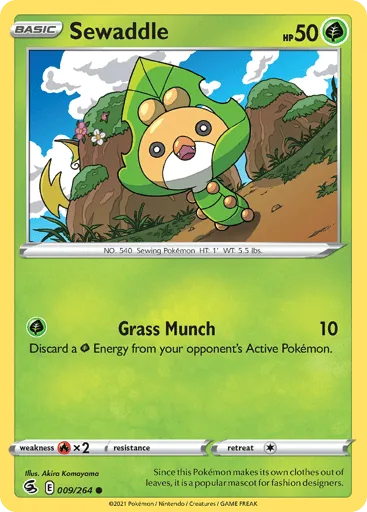 Sewaddle 009/264 Fusion Strike