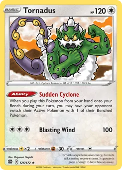 Tornadus 126/172 Brilliant Stars