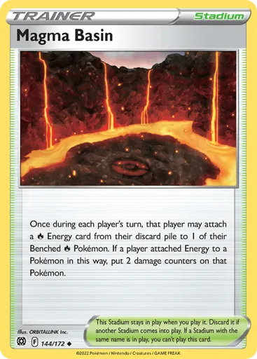 Magma Basin 144/172 Brilliant Stars