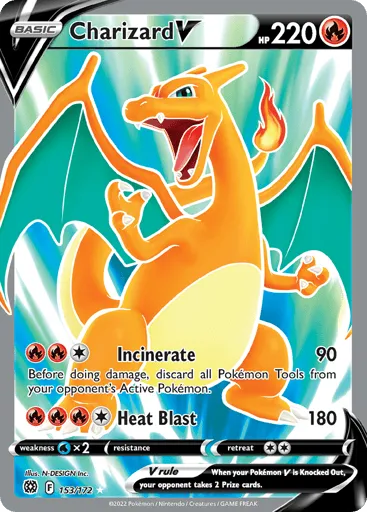 Charizard V 153/172 Brilliant Stars