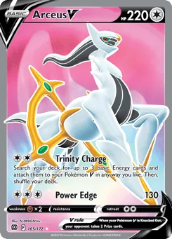 Arceus V 165/172 Brilliant Stars