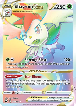 Shaymin VSTAR 173/172 Brilliant Stars