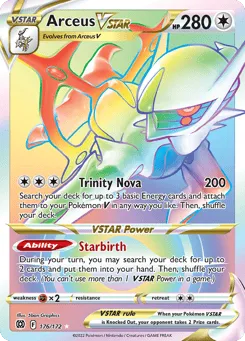 Arceus VSTAR 176/172 Brilliant Stars