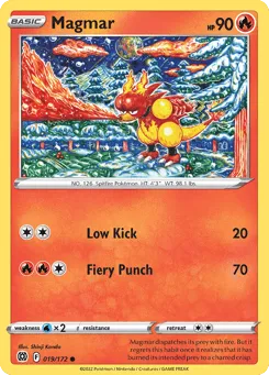 Magmar 019/172 Brilliant Stars