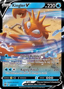 Kingler V 028/172 Brilliant Stars